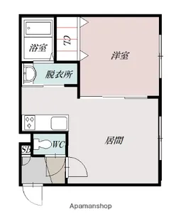 SHERATON旭川駅前【410号室】の間取り