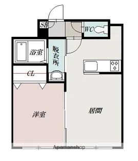 SHERATON旭川駅前【502号室】の間取り