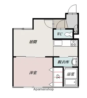 SHERATON旭川駅前【405号室】の間取り