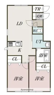 URBAN HILLS(アーバンヒルズ)【1階】の間取り