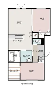 CASA−Ⅰ HIGASHIKAWAⅠ【101号室】の間取り