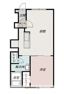 ベルカーサ1014【103号室】の間取り