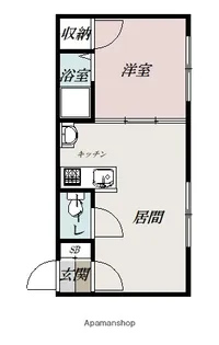 ベルコートハウス【2階】の間取り