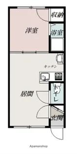 ベルコートハウス【2階】の間取り