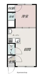 ベルコートハウス【2階】の間取り