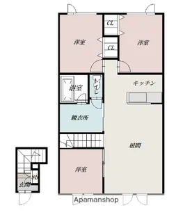 海斗ハウスⅢ【2階】の間取り