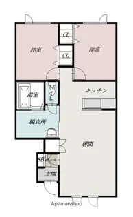 海斗ハウスⅢ【103号室】の間取り