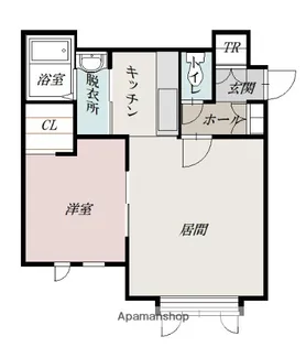 ヴェルヒュッテ旭川旭橋【2階】の間取り