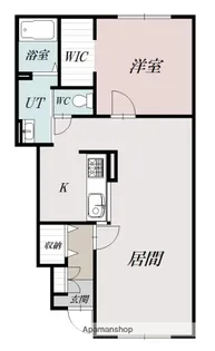 カーサセレノ【102号室】の間取り