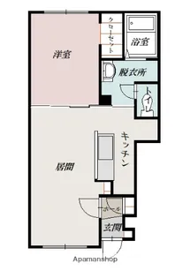 アルコバレーノA棟【101号室】の間取り