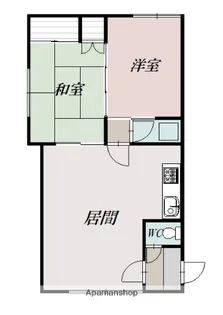 コーポサロマ【3階】の間取り