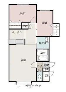 カルマ【103号室】の間取り