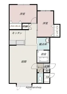 カルマ【1階】の間取り