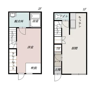 JEUNESSE A【B号室】の間取り