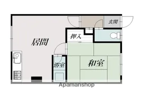 コーポイエローハウス【2階】の間取り