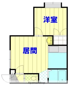 豊岡6.4オリーブハウス【1階】の間取り