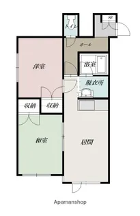 ブルーハイツ【202号室】の間取り