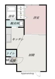 ガッシュ【2階】の間取り