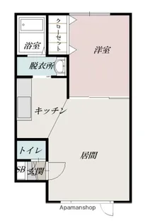 ガッシュ【2階】の間取り