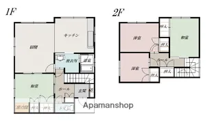 北海道旭川市永山九条10丁目【一戸建】の間取り