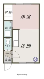 インペリアル64【2階】の間取り