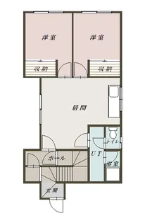 コーポ109【2階】の間取り