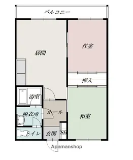 豊岡寿マンション【2階】の間取り