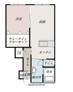 MIRU(ミル)【101号室】の間取り