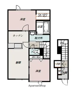 ROOM PUPPY【201号室】の間取り