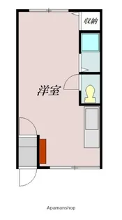 オリス留萌【2階】の間取り