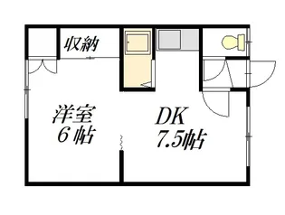 テラスハウス忠和【1階】の間取り