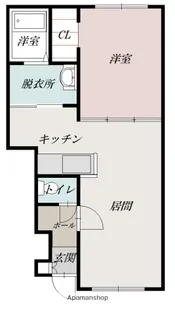 ティラトーレⅡ【103号室】の間取り