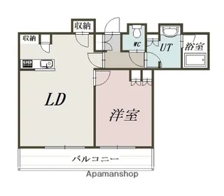 プレミスト旭川ザ タワー【22階】の間取り