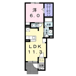 デール【1階】の間取り