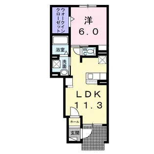 デール【1階】の間取り