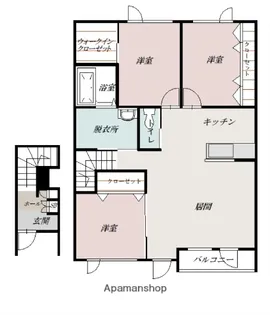 PLEASANTⅡ【2階】の間取り