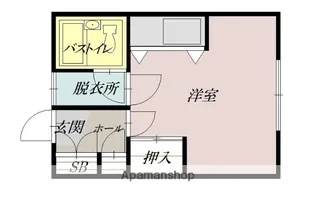 パルファム【1階】の間取り