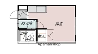パルファム【2階】の間取り