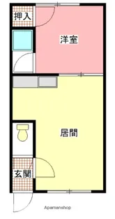 エクセレント85B【2階】の間取り