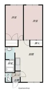 ファミール【2階】の間取り