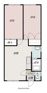 ファミール【202号室】の間取り