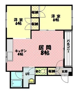 ドリームハイツ【3階】の間取り