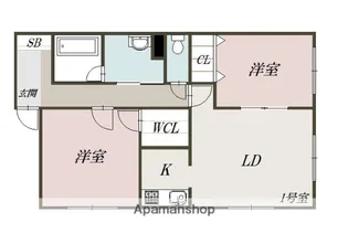 KA PILINA【1階】の間取り