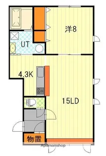 アスティFUJI B【1階】の間取り