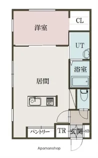 NORFINO AKEBONOⅠ【1C号室】の間取り