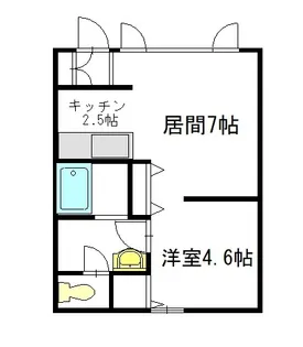 YOUトピア豊岡壱番街 B棟【2階】の間取り