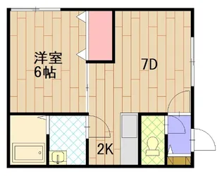 レイトンハウスⅢ【1階】の間取り
