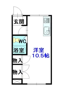東堂ビル【202号室】の間取り