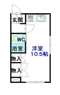 東堂ビル【201号室】の間取り
