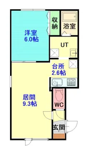 ハイム5・21【101号室】の間取り